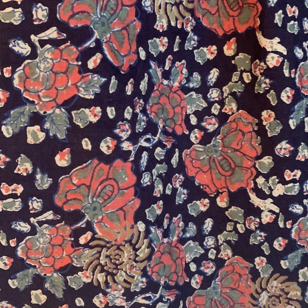 Madewell Blue Floral Blouse - Picture 4 of 4